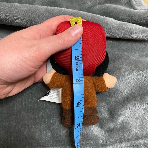 Captain Jack Sparrow McDonald’s 2006 Happy Meal Plush Pirates of the Carribean - Picture 6 of 7